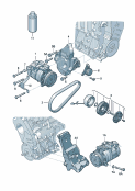 Klima kompresörüKompresörün giriş vetespit parçaları