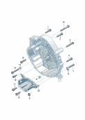 parti fissaggio per motore ecambioCambio automatico a 6 marcecon differenziale ripartitore