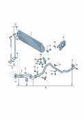 Öldruckleitung für Getriebe-ölkühlungfür 6-Gang-Automatikgetriebe