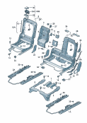 seat and backrest frame