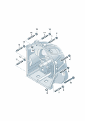 Befestigungsteile f. Getriebefür 6-Gang SchaltgetriebeAutomatisiertes Schalt-getriebe