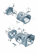 Gear housingAutomatic manualgearbox6-speed manual transmission