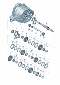 Первичный валКолeса и валыдля 6-ступен. механической КП