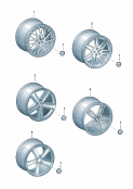 Cerchio in alluminiocopriruota