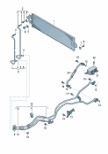 Öldruckleitung für Getriebe-ölkühlung8-Gang-Automatikgetriebe