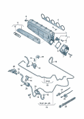 intake manifold - upper partThrottle valve control elementvacuum system