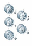 Cerchio in alluminiocopriruota