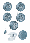 Оригинальные аксессуарыАлюминиевый колёсный диск слетней шиной