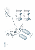 gas supply systemGas bottleGas lineSolenoid valve
