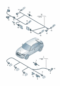 Жгут проводов для бамперадля а/м с системой помощи припарковке
