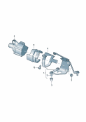 heaterAdditional coolant pumpSolenoid valve forcoolant circuit