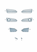 Air guide grille