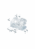 Детали крепления для двигателяи КП6-ступенчатая МКПдля полного привода