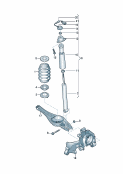 suspensionGas shock absorber,electronically controlled