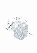 Детали крепления для двигателяи КПдля 4-ступенчатой АКП