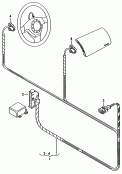 airbag wiring harness             see illustration: F 7M-W-507 062>> 7M-X-521 500