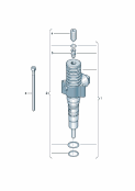 Pump injector unit