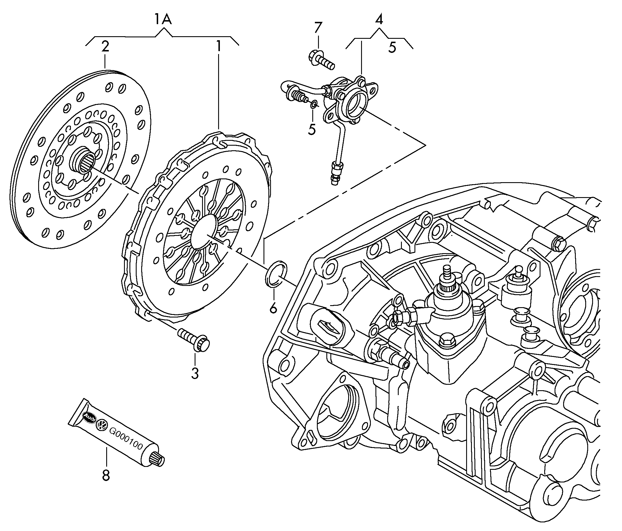Embrayage 1,9l - Octavia - oct