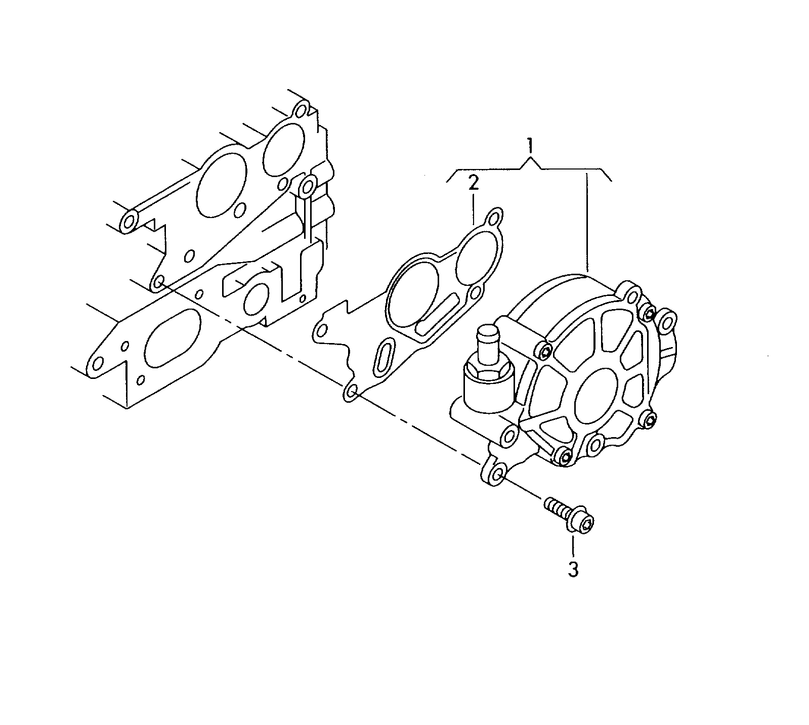 Vacuum pump 1.2 Ltr. - Fabia - fabi
