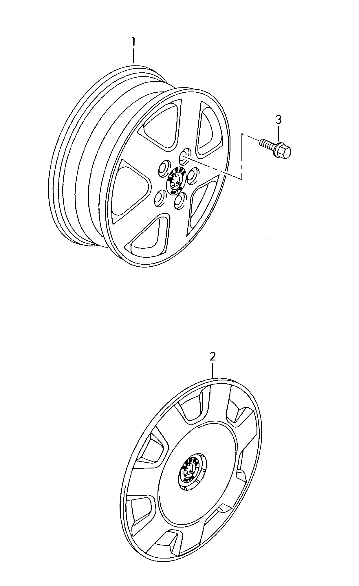 Wheel trim rings  - Octavia - oct