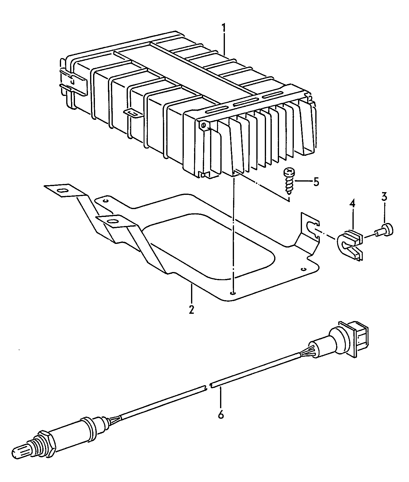 Lambda sondası ve<br>Motor kontr ünitesi  - LT, LT 4x4 - lt