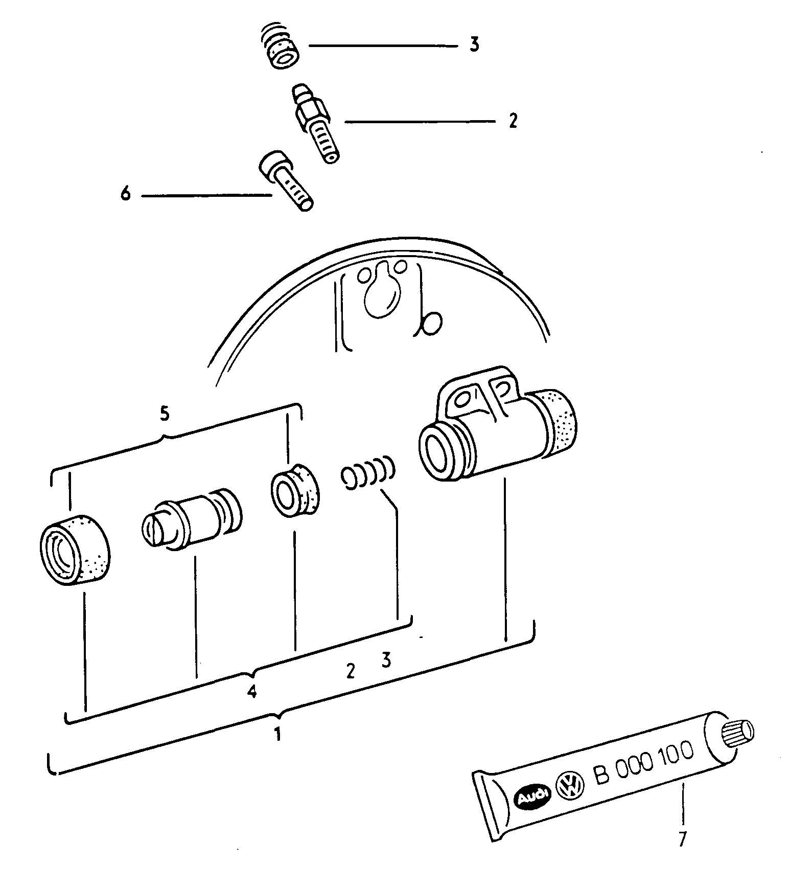 Radbremszylinder hinten - Scirocco - sci