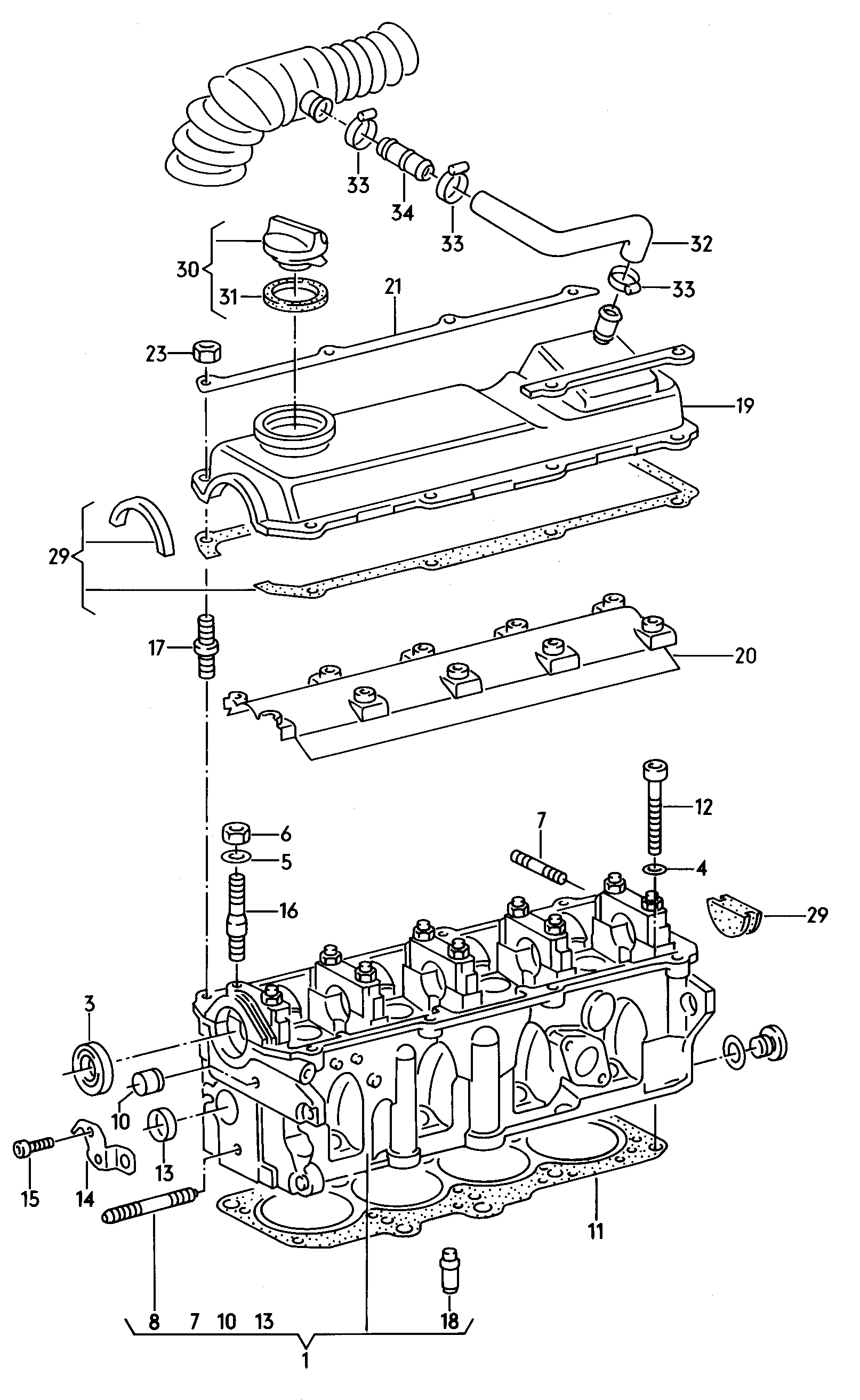 Zylinderkopf  - Mod.181 / Iltis - ilt