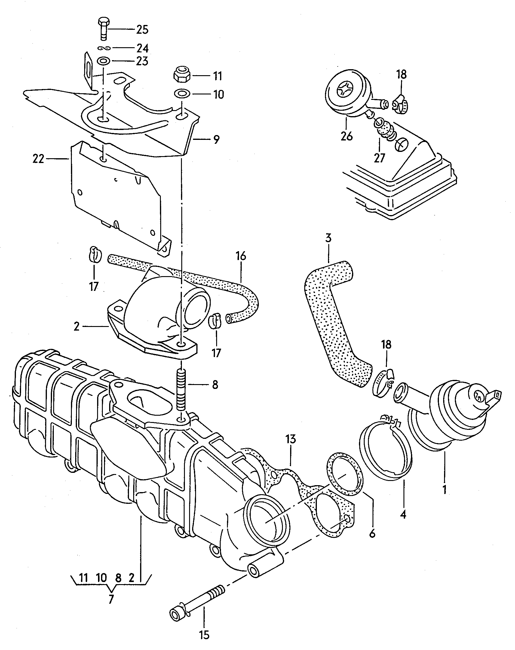 SaugstutzenÜberdruckregelventil  - Mod.181 / Iltis - ilt