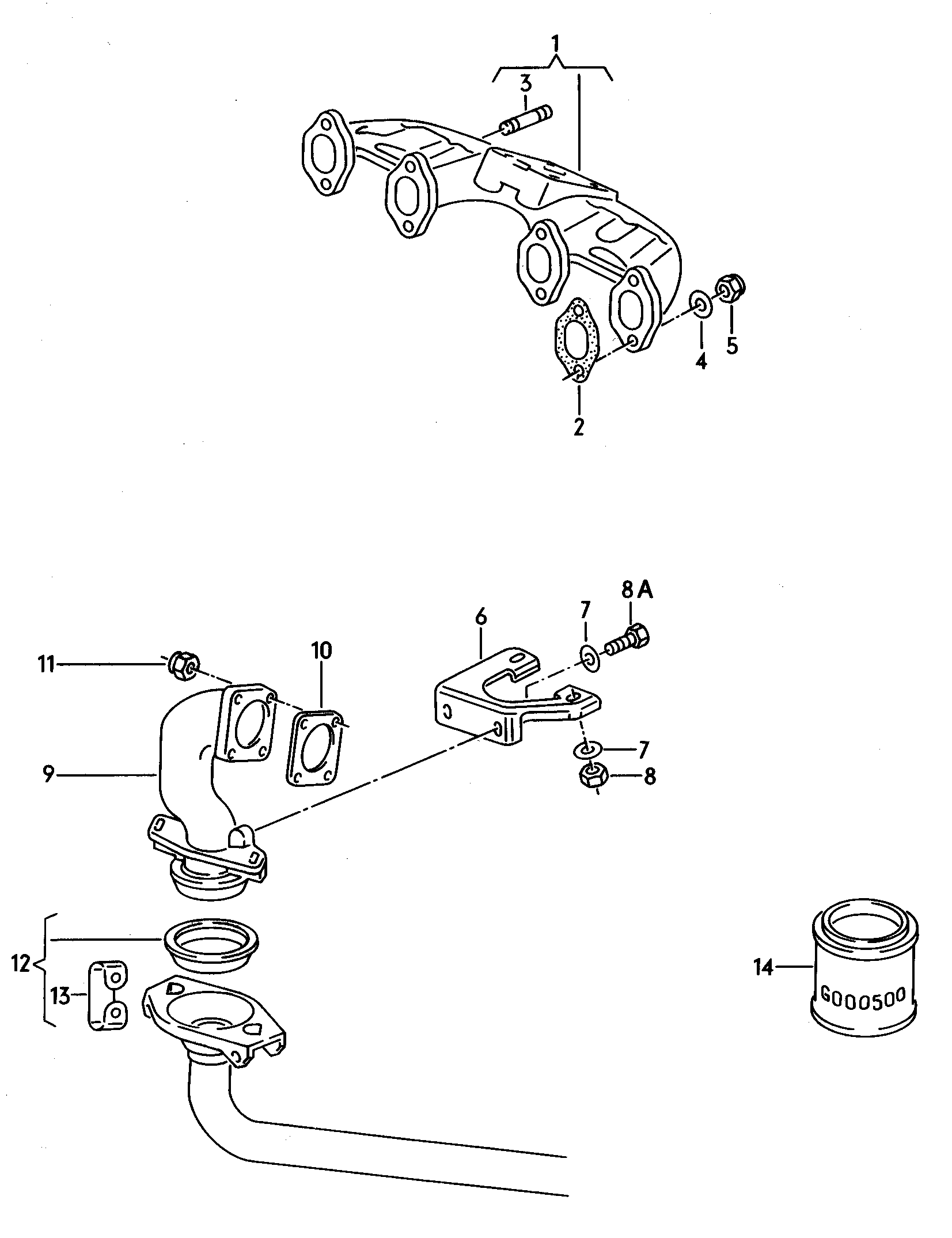 Exhaust manifolds  - Mod.181 / Iltis - ilt