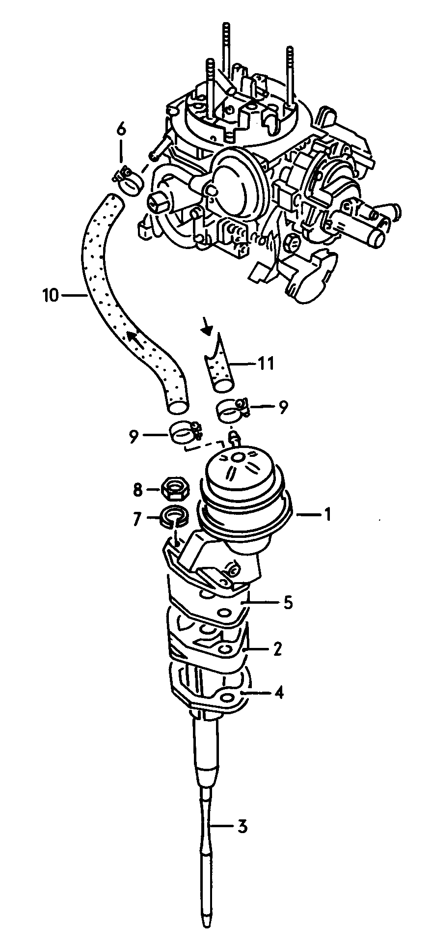 Pompa carburante 1,9l - Typ 2/syncro - t2