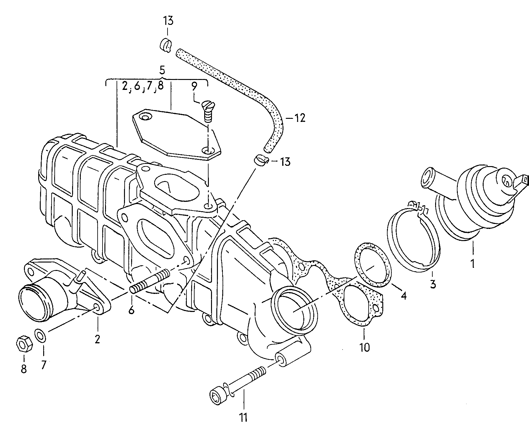 Intake connectionPressure-relief valve  - Typ 2/syncro - t2