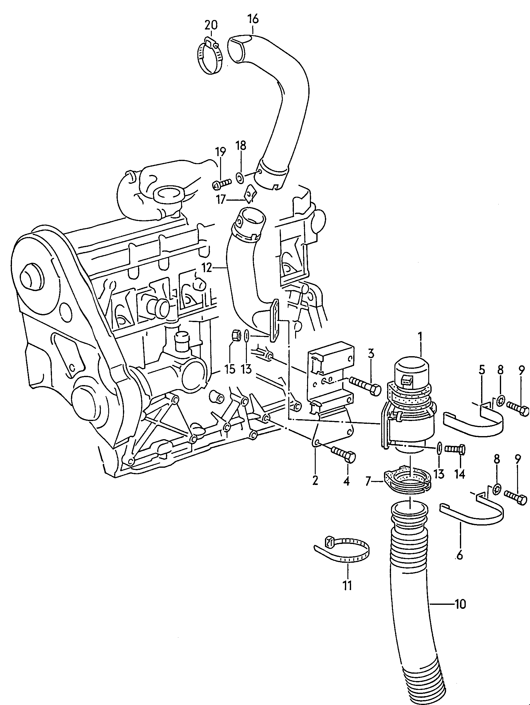 Raffreddamento carburatore  - LT, LT 4x4 - lt