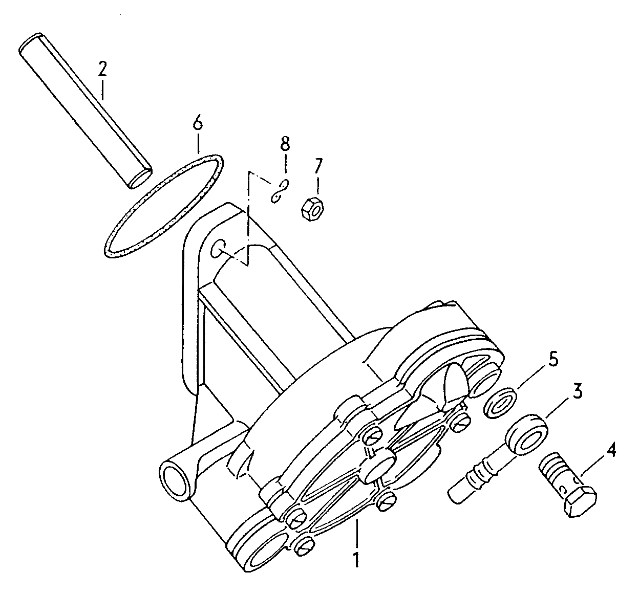 Vacuum pump 2.5Ltr. - Diesel-Industrie-Motore - imd