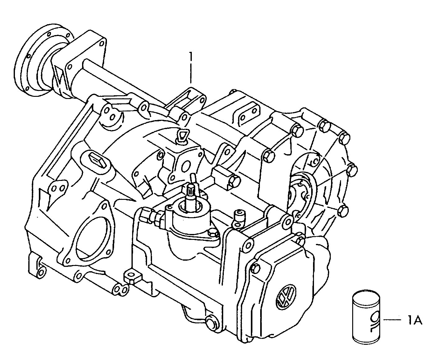 5-versnellings schakelbak  - Transporter - tr
