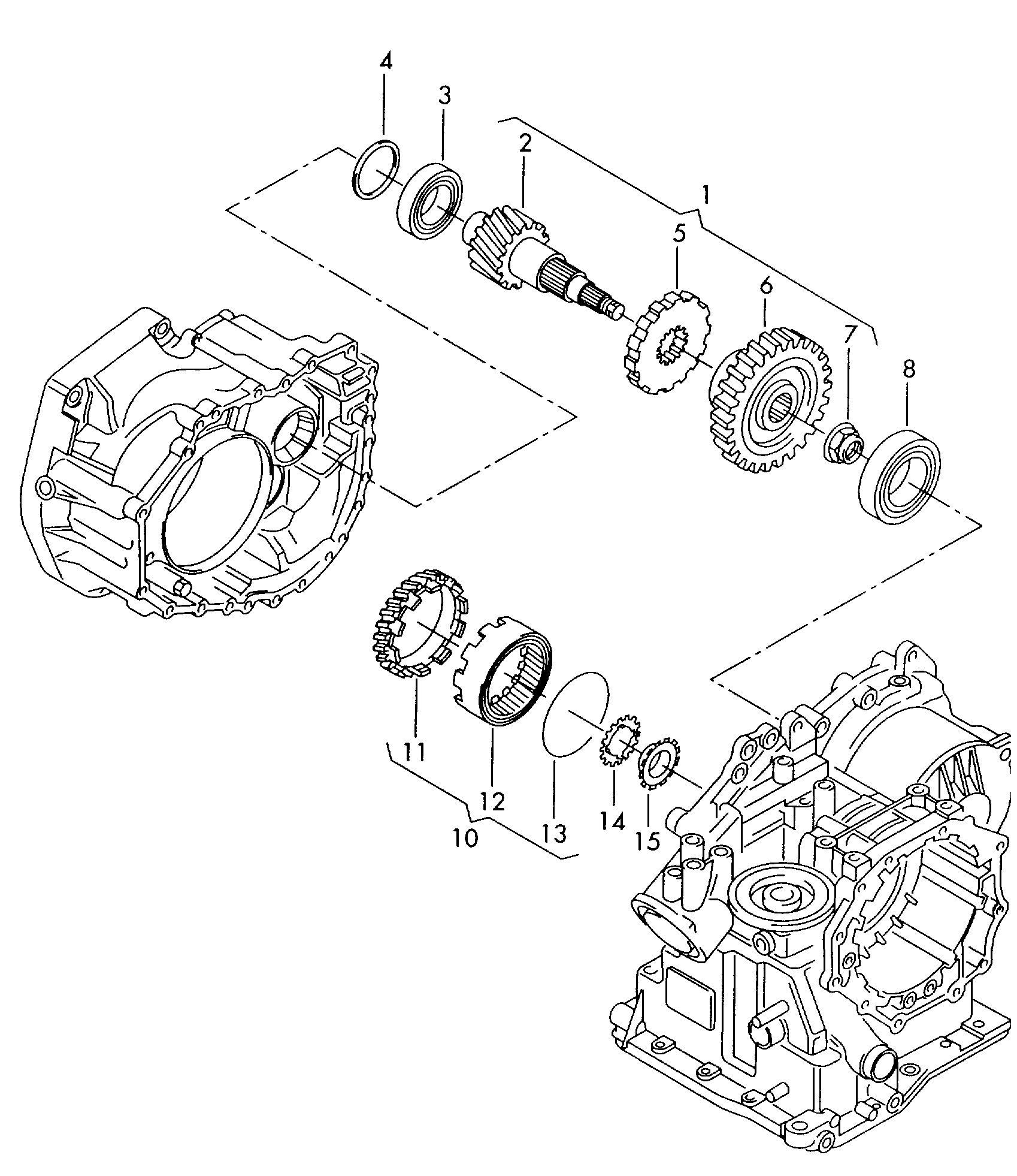 AbtriebswelleAntriebsradfür 4-Gang-Automatikgetriebe  - Lupo / Lupo 3L TDI - lu