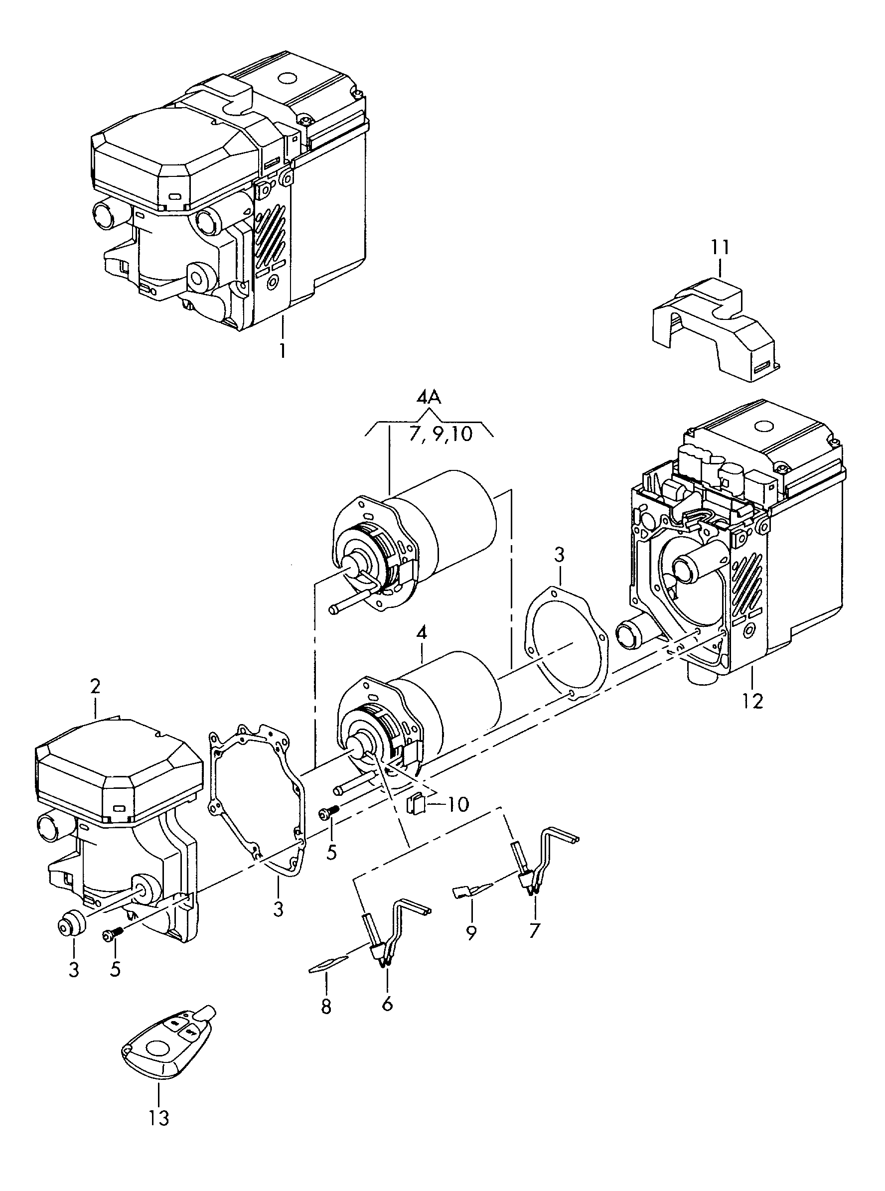 Auxiliary heater for coolant<br>circuitAuxiliary heater for water<br>circuit  - Transporter - tr