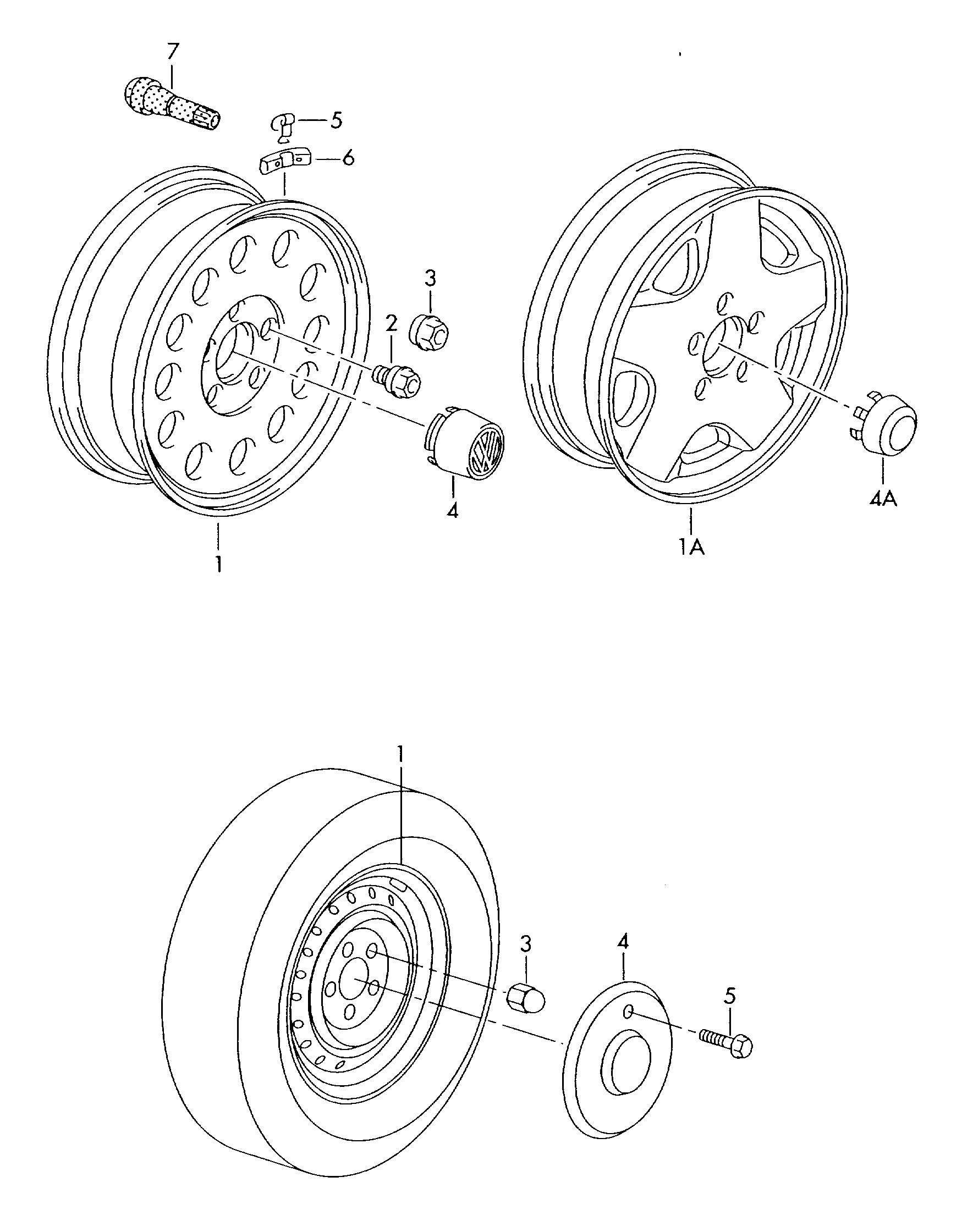 Cerchio in alluminiocopriruota  - Typ 2 - t2