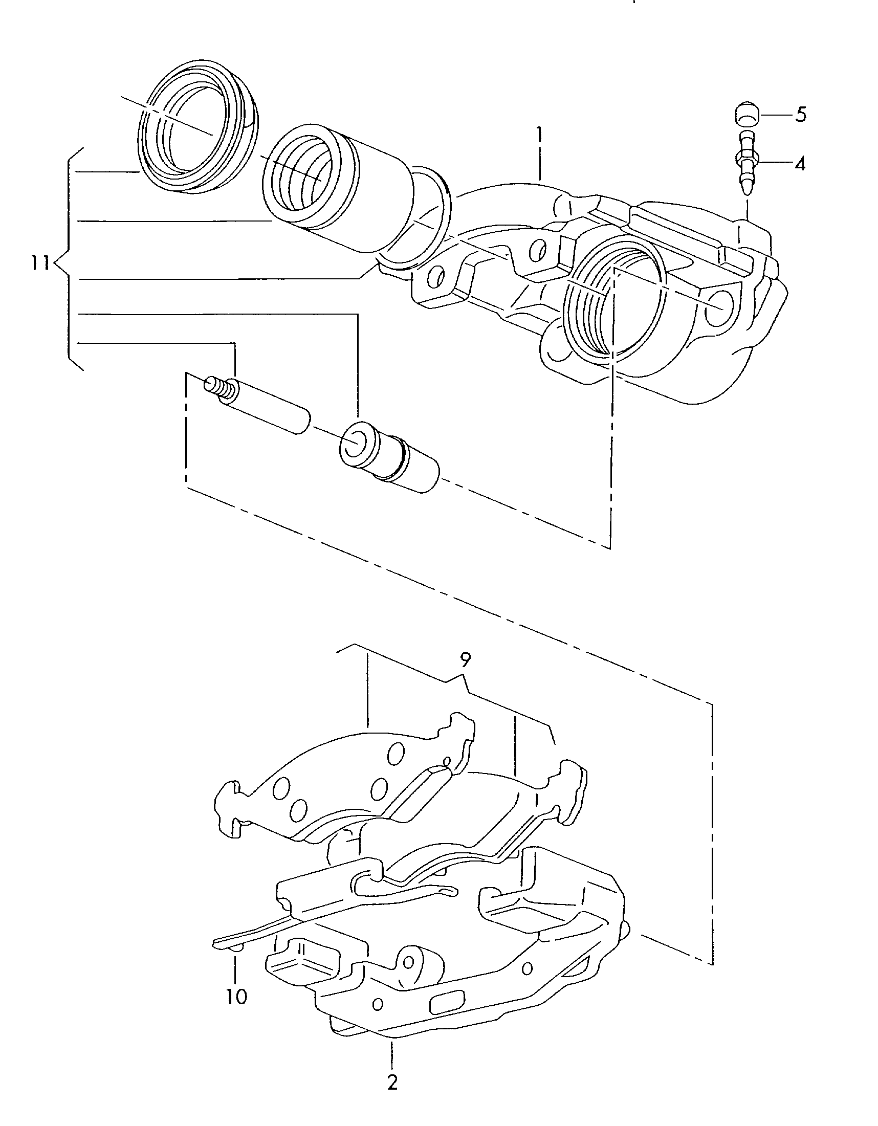 korpus zacisku hamulcowegoklocek hamulcowy 15" - Typ 2 - t2