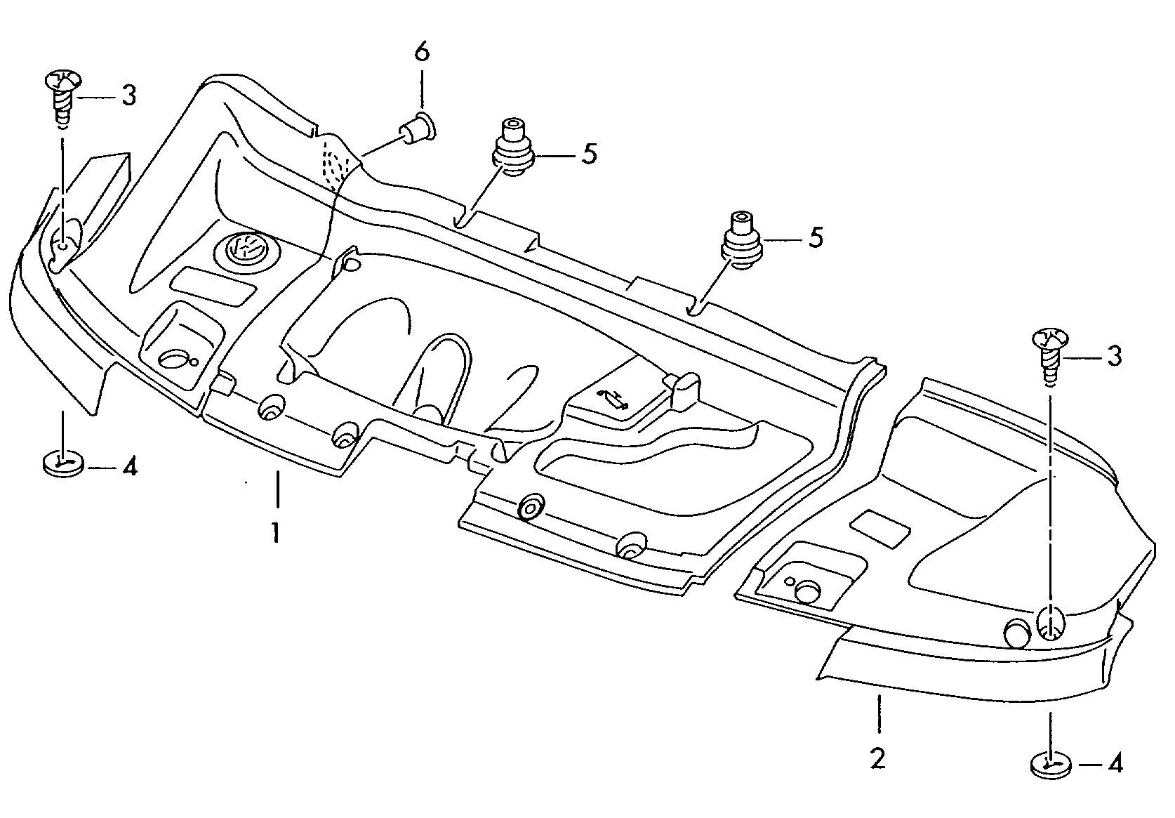 cover for engine compartment  - Transporter - tr