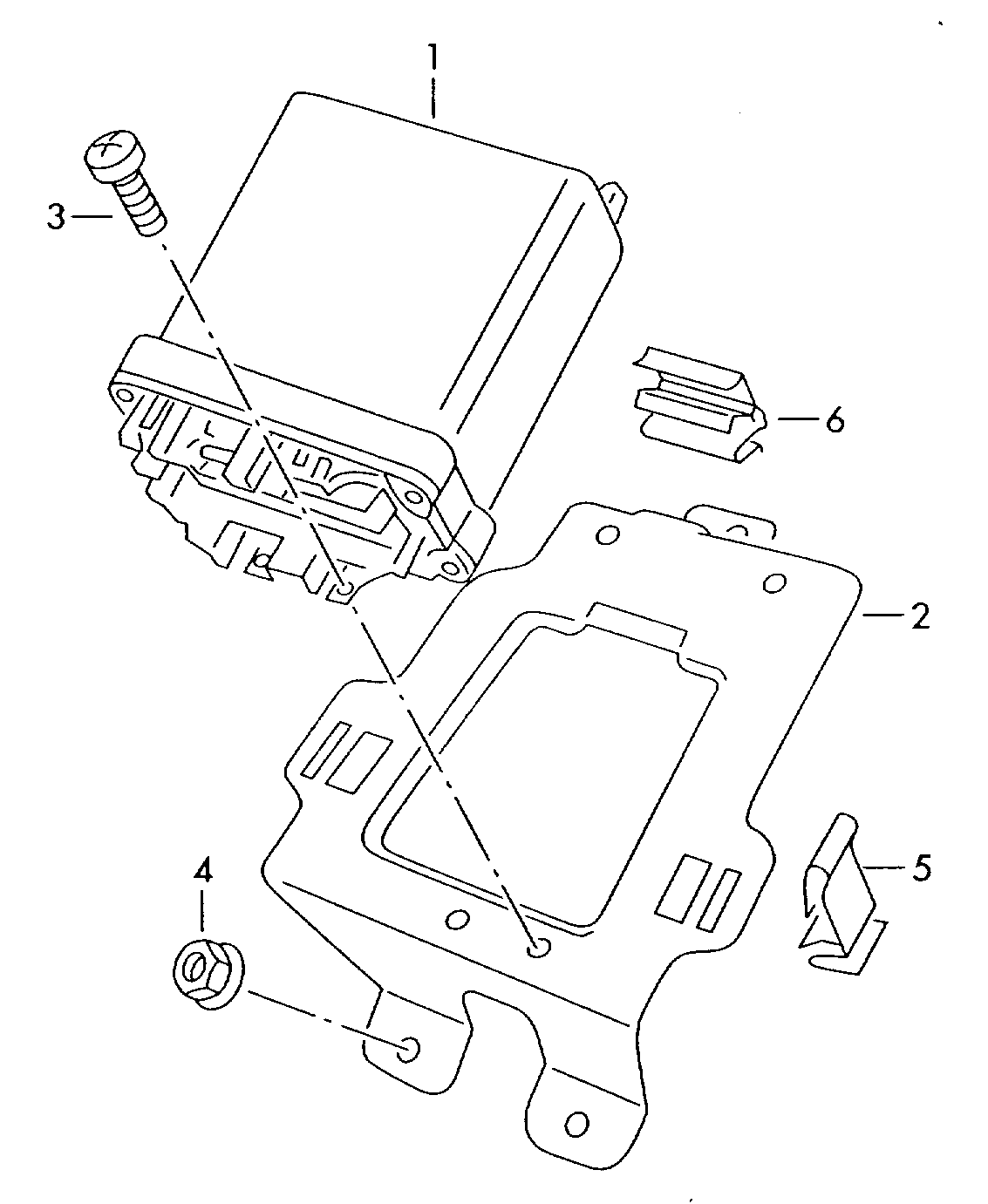 Regelapparaat voor 4-traps<br>automatische versnellingsbak  - Transporter - tr