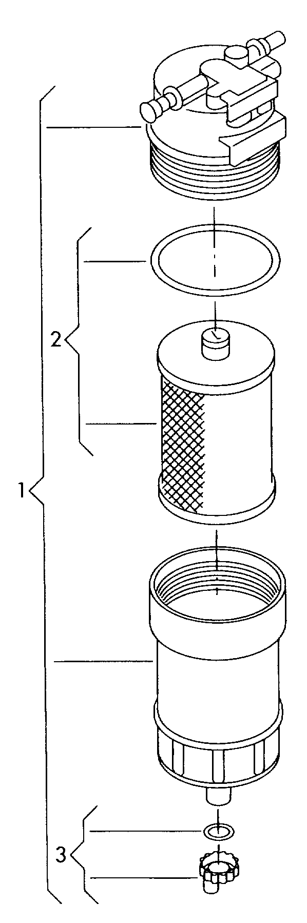 filtro de combustible  - Crafter - cr