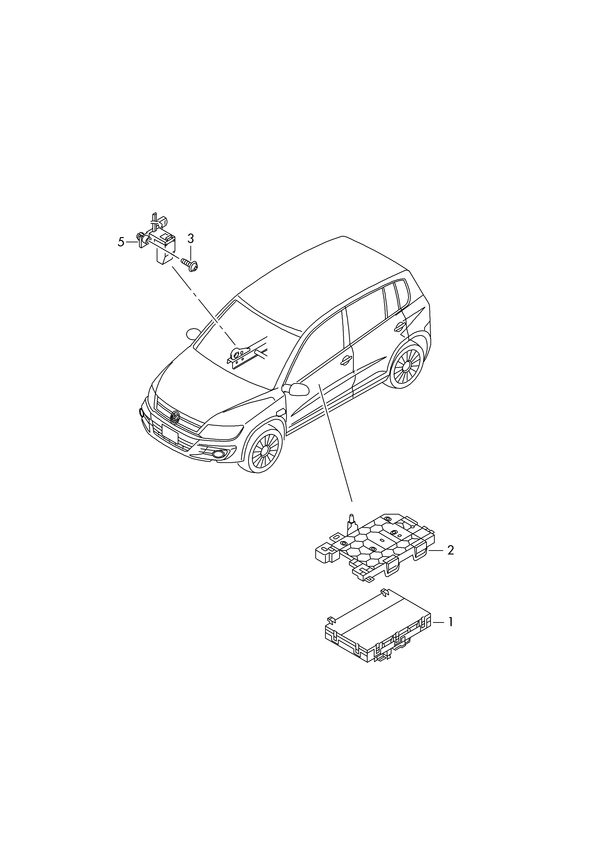 Koltuk pozisyon sensörü  - Tiguan - tig