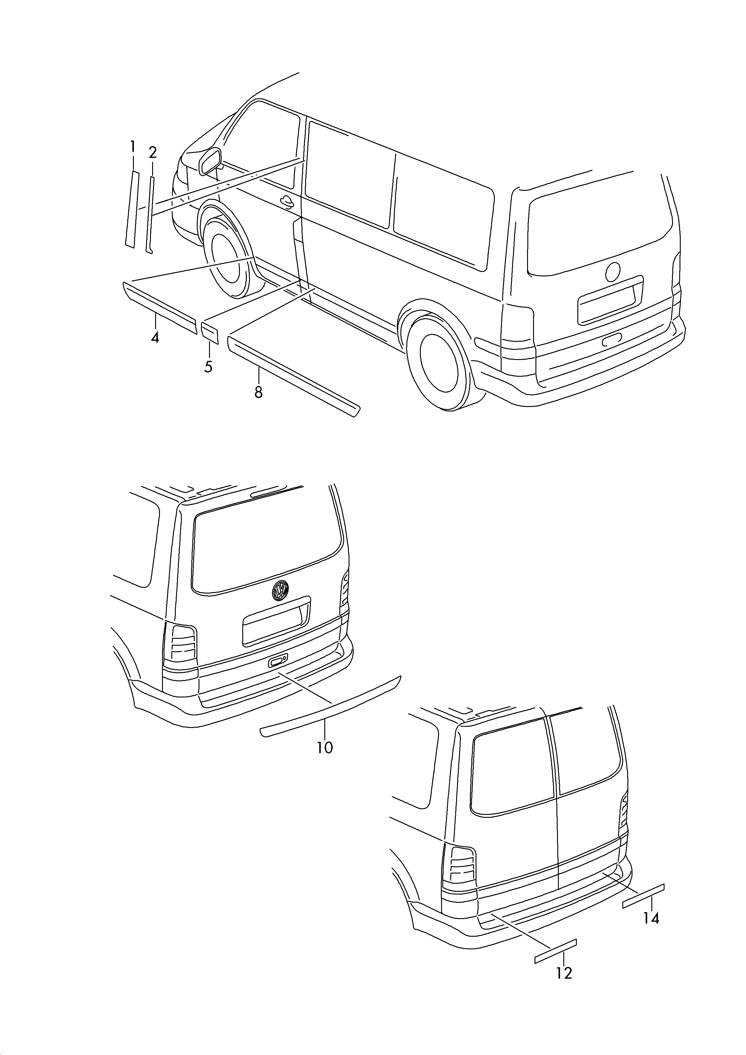 Folienschriftzug  - Transporter - tr