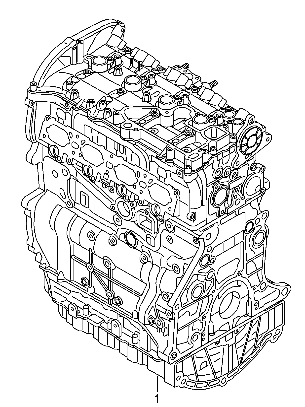 Motor basico 2,0l - Beetle - be