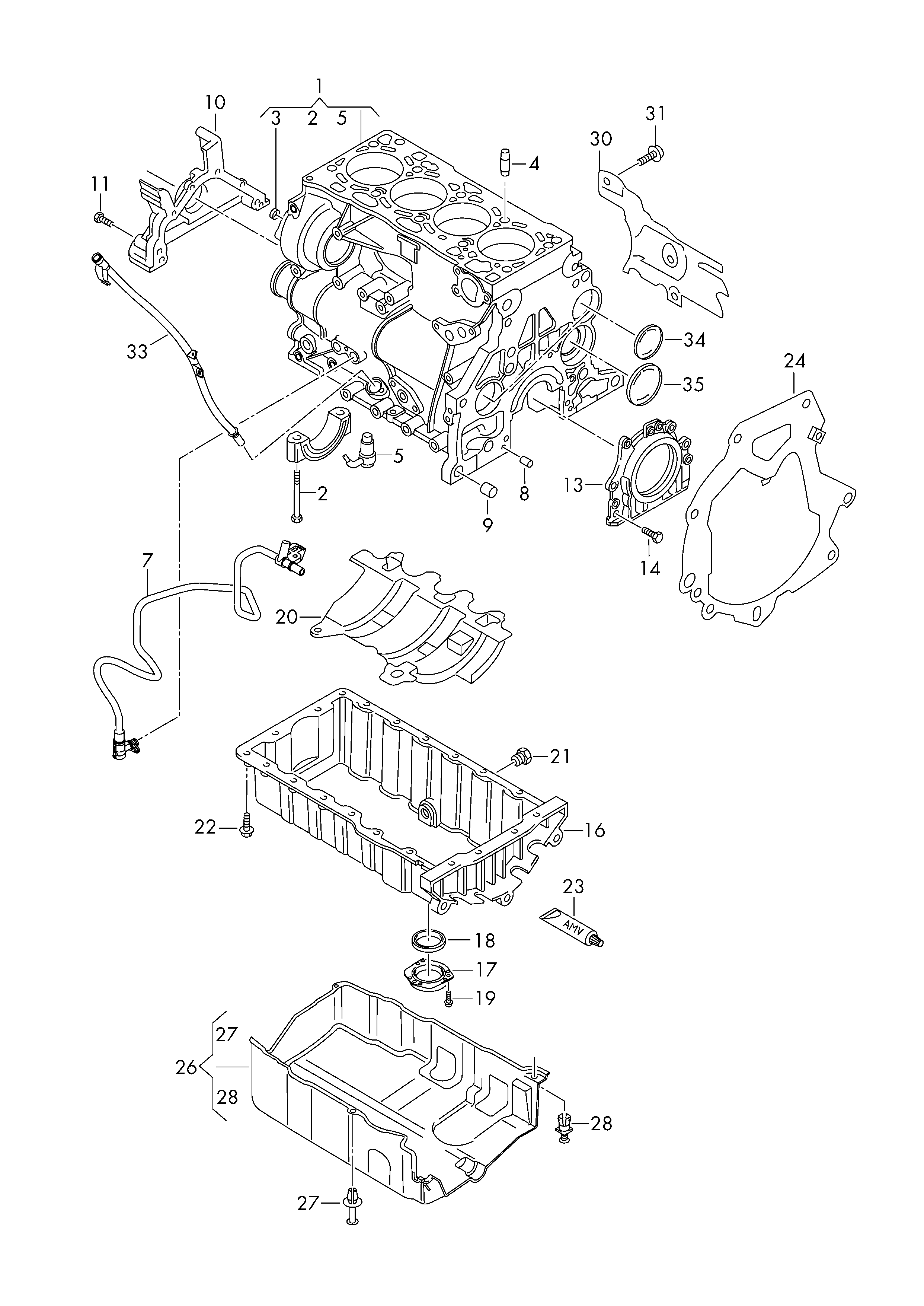 Carter-moteurcarter dhuile 2,0l - CC - cc