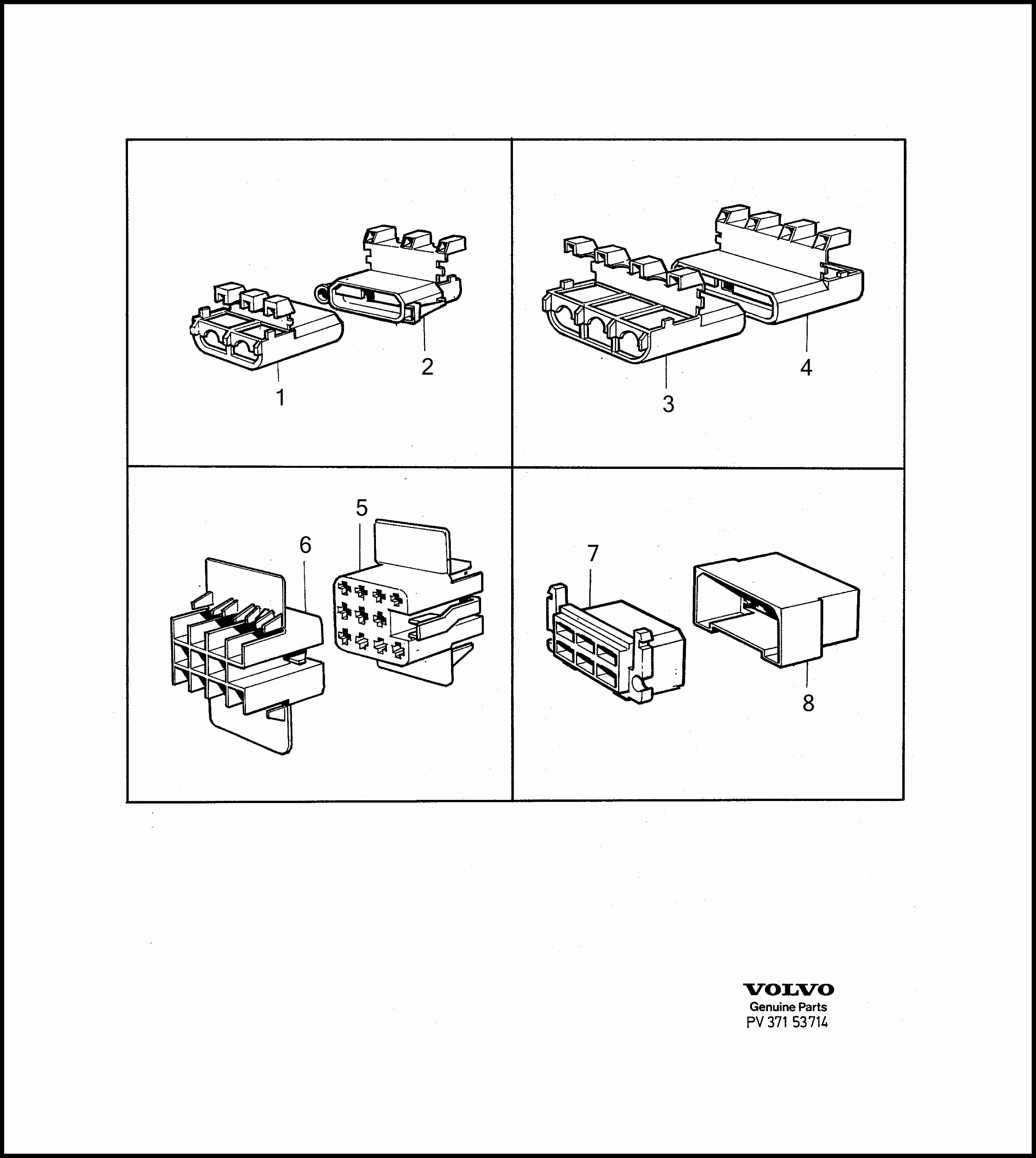 Connector for Volvo 960 960