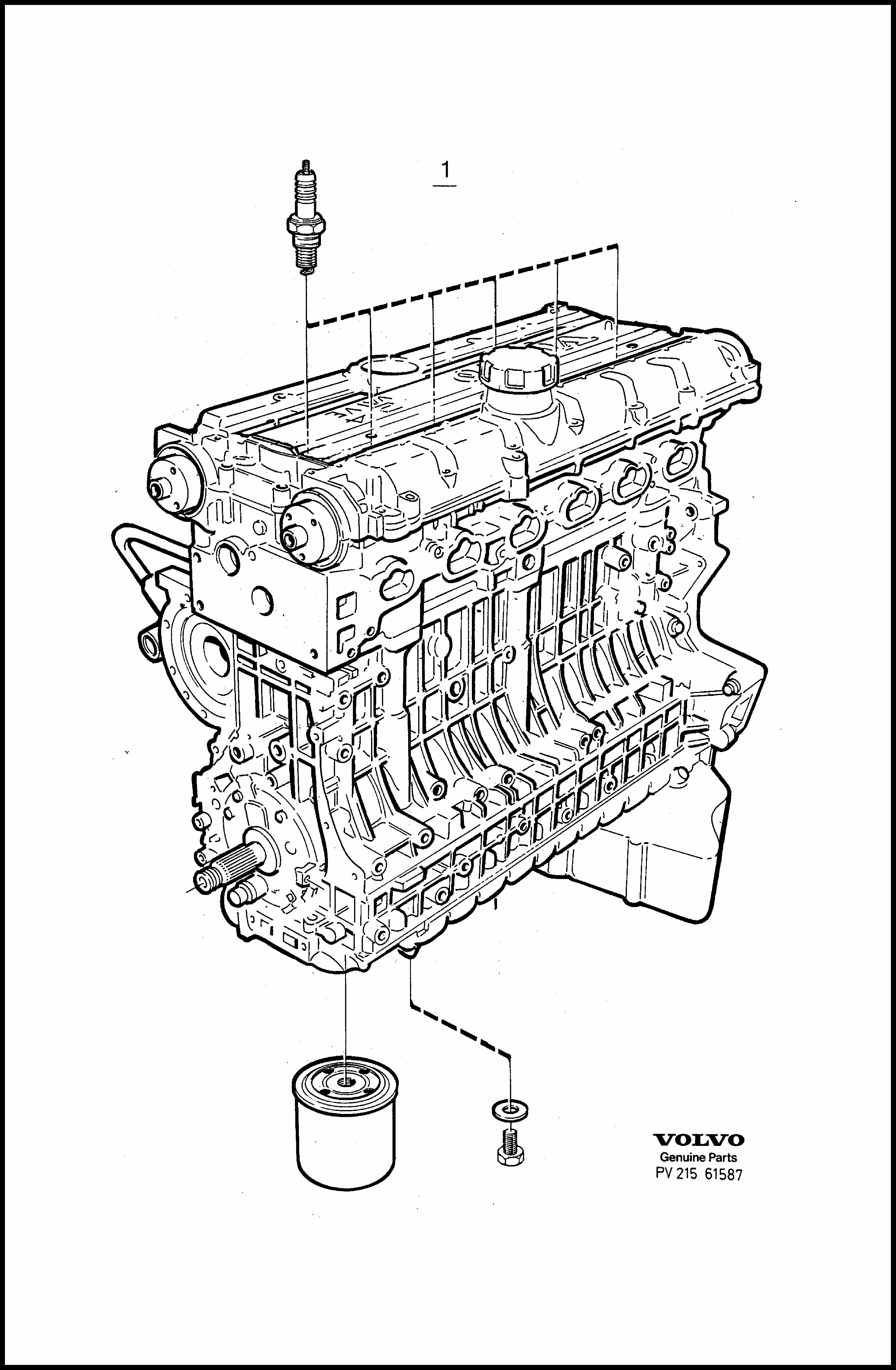 engine for Volvo 960 960