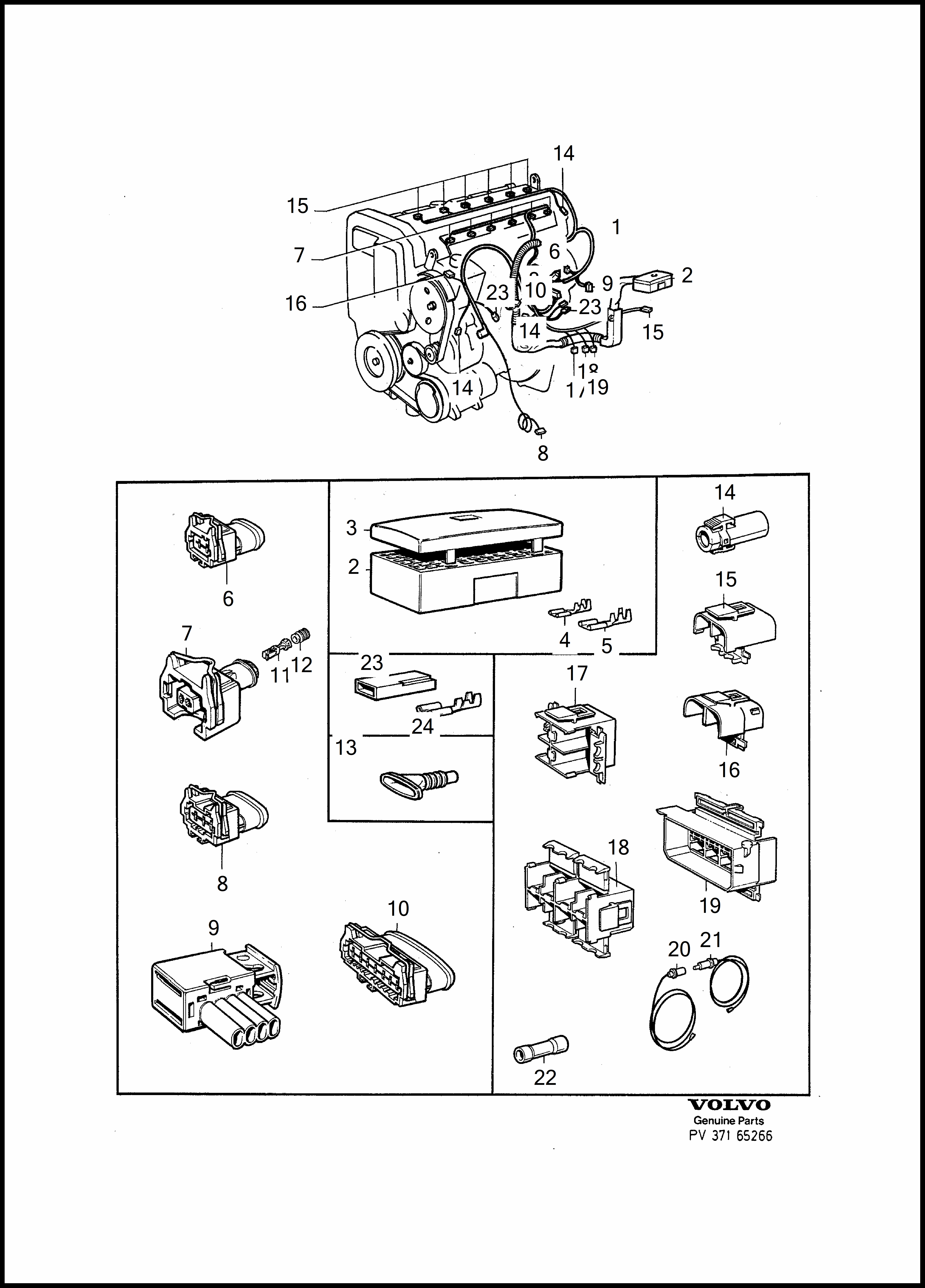 Connector for Volvo 960 960