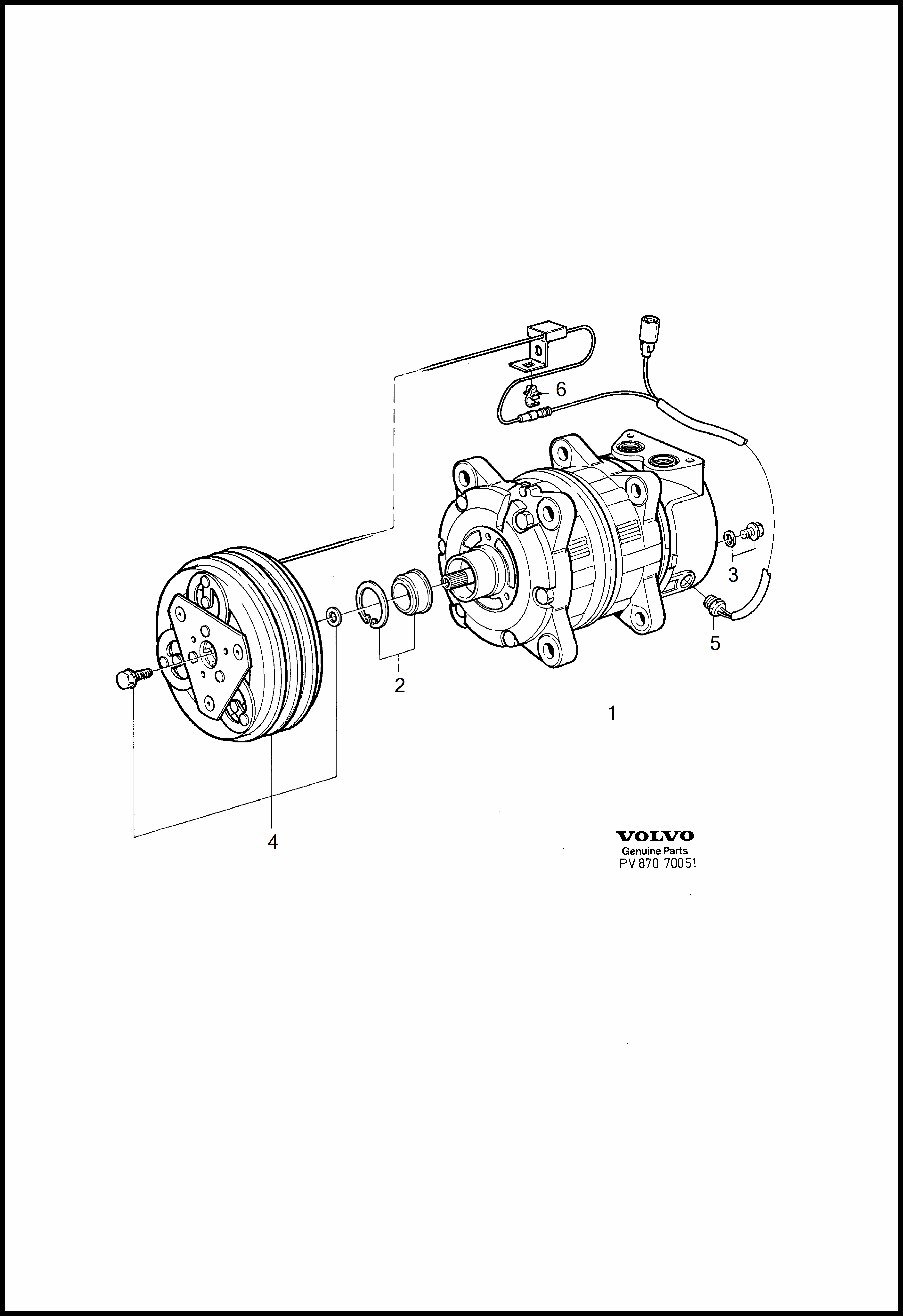 Compressor per Volvo 960 960