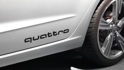 Наклейки Audi quattro